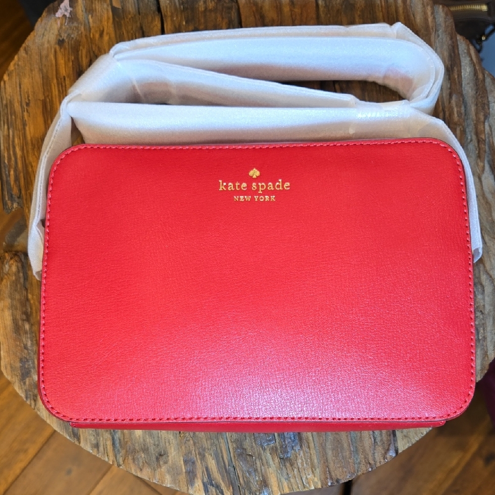 #144 NWT -  Kate Spade New York Harper Crossbody Bag (Candied Cherry)